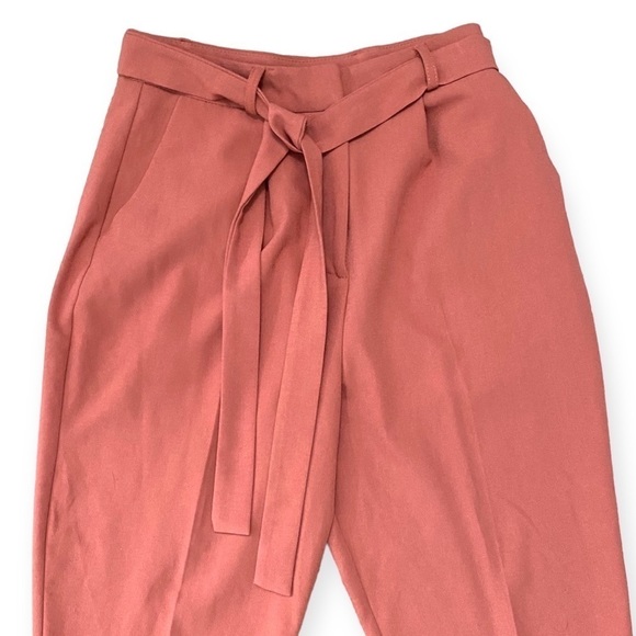 Asos DESIGN Woven Peg Pants with Obi Tie - Size 4 - Picture 4 of 9